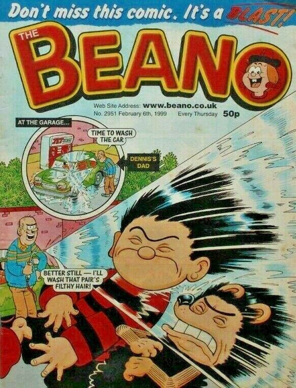 Beano British Comic - # 2951 - 6 February 1999 - #
