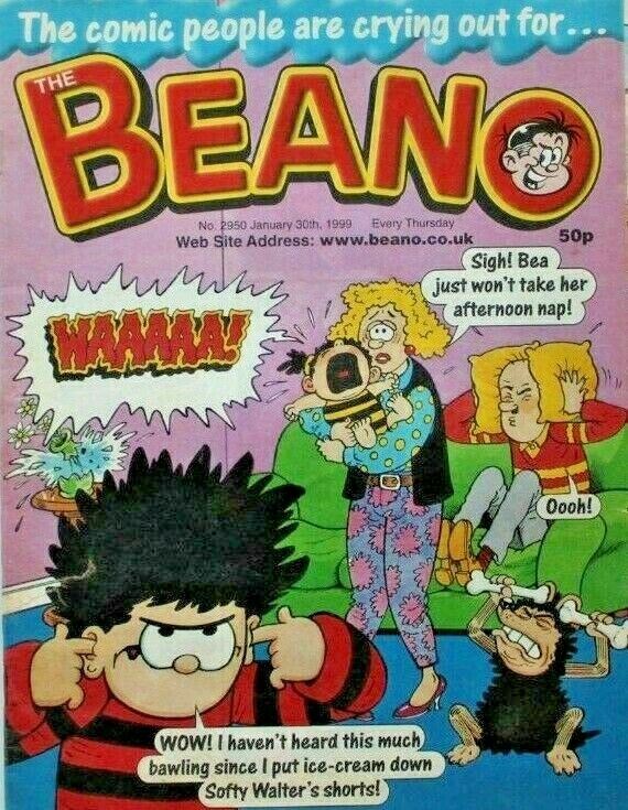 Beano British Comic - # 2950 - 30 January 1999 - #