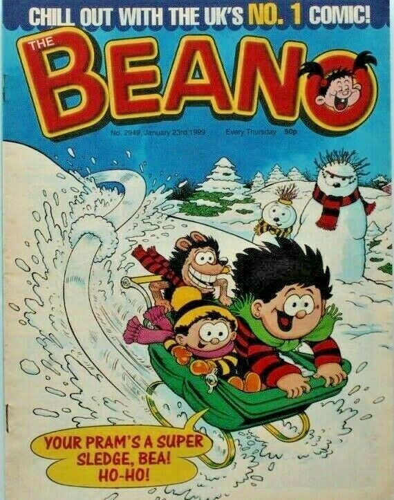 Beano British Comic - # 2949 - 23 January 1999 - #