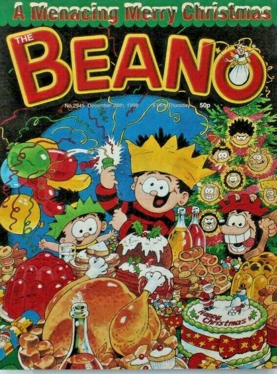 Beano British Comic - # 2945 - 28 December 1998 - #