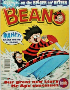 Beano British Comic - # 2938 - 7 November 1998 - #