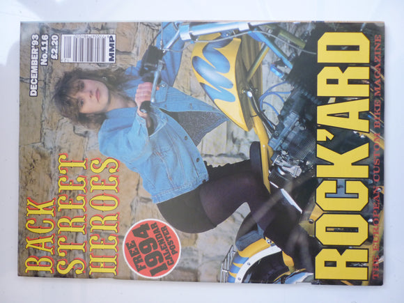 BSH Back Street Heroes - Biker Bike mag - Issue 116